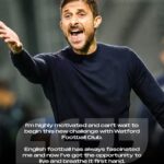 Watford, Dionisi nuovo tecnico: «Non vedo l’ora di vivere il calcio inglese»