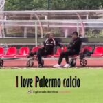 Ritiro Palermo, Inzaghi e Osti a colloquio durante la seduta mattutina