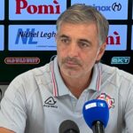 Cremonese-Entella, Pecchia: «Dobbiamo dettare noi il ritmo della gara. Out Luperto e Vandeputte»