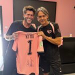 Vittorio Gucci in visita a Palermo: incontro a Torretta con Inzaghi