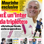 Prima pagina Corriere dello Sport: “Inzaghi carico”