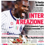Prima pagina Corriere dello Sport: “Il Palermo fa il vuoto: +5 sulla seconda”