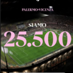 Palermo-Vicenza: già 25.500 presenze previste al Renzo Barbera